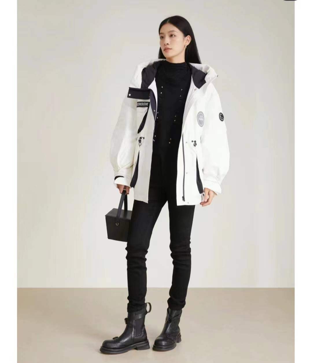 简单干净显腿长小个子也能穿出大长腿j9九游会登录裤子和鞋同色是绝配！(图3)