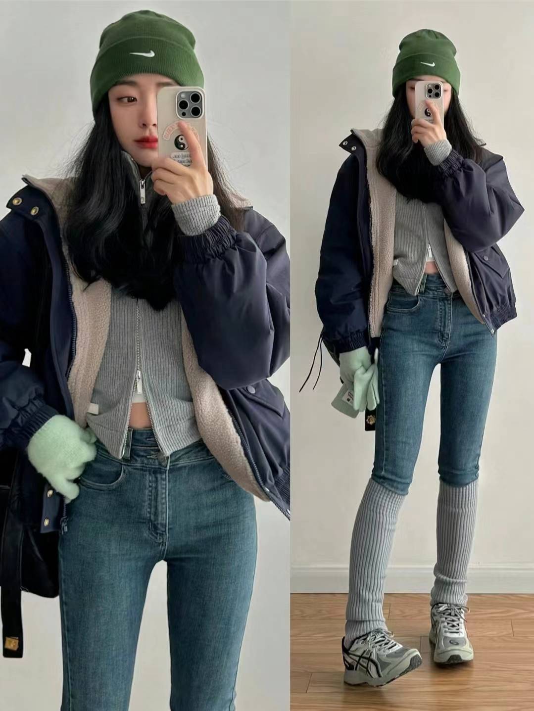 简单干净显腿长小个子也能穿出大长腿j9九游会登录裤子和鞋同色是绝配！(图4)